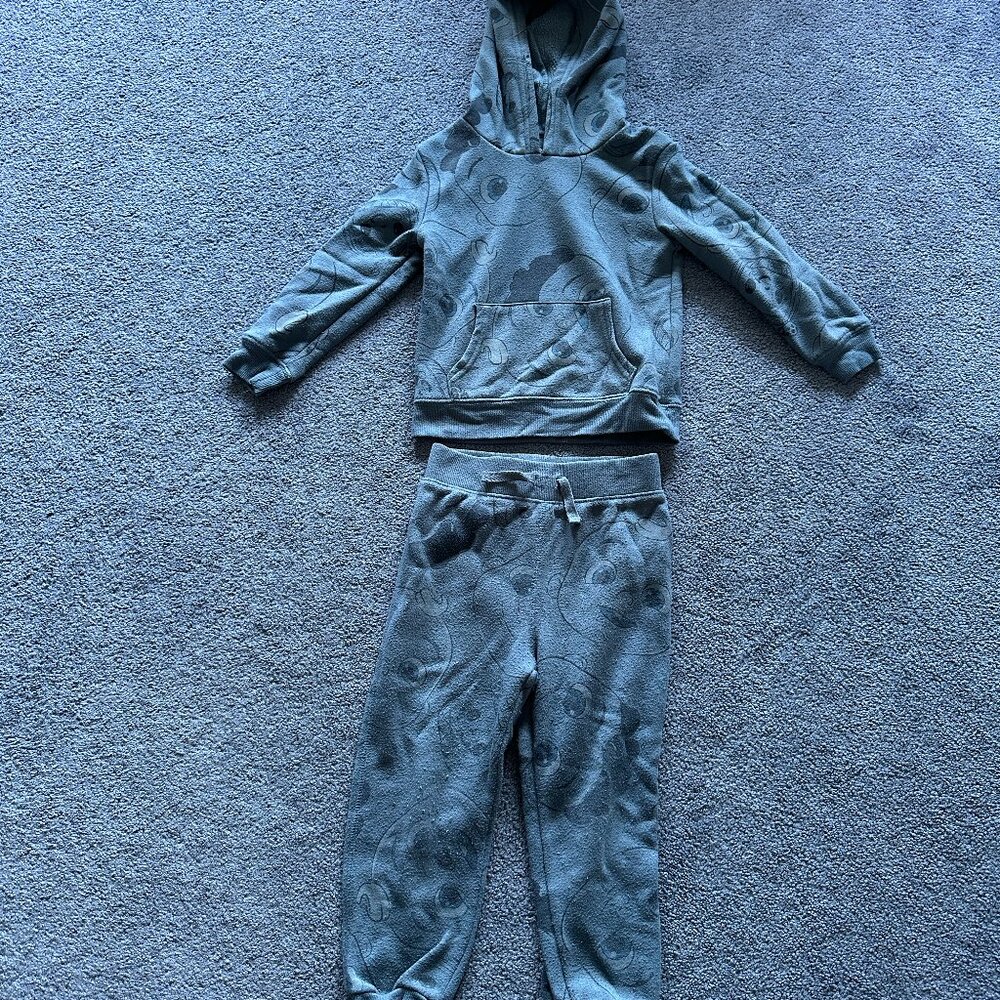 CoComelon Unisex Toddler Blue Hoodie/Sweatpants Set Size 3T
